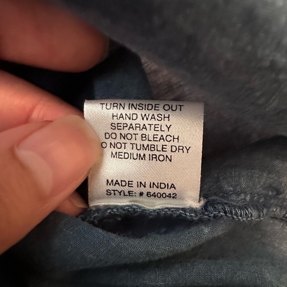 Ivy Jane Boho Floral Embroidered Tassel Blouse - Picture 7 of 7